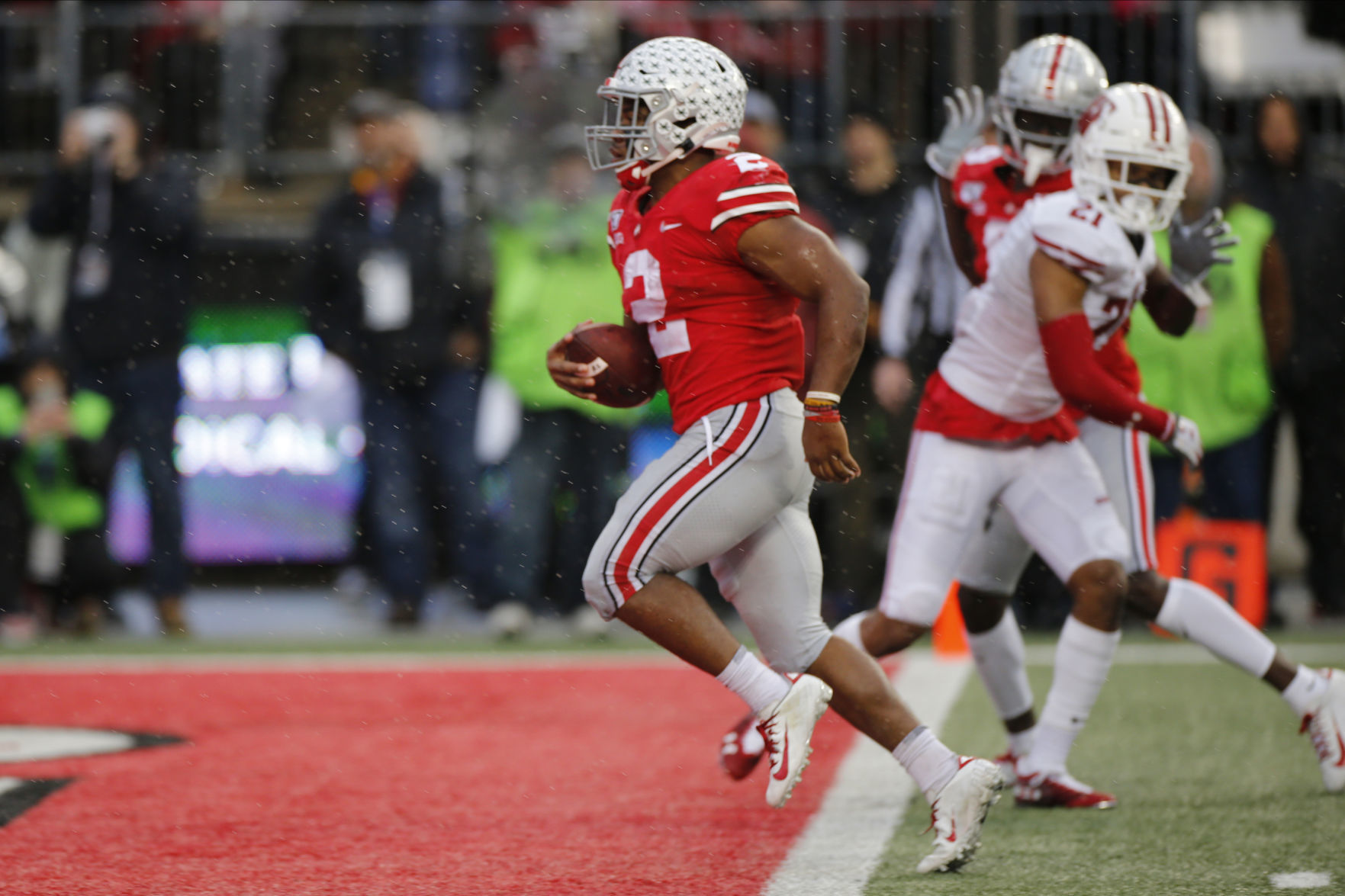 Buckeyes 38, Badgers 7